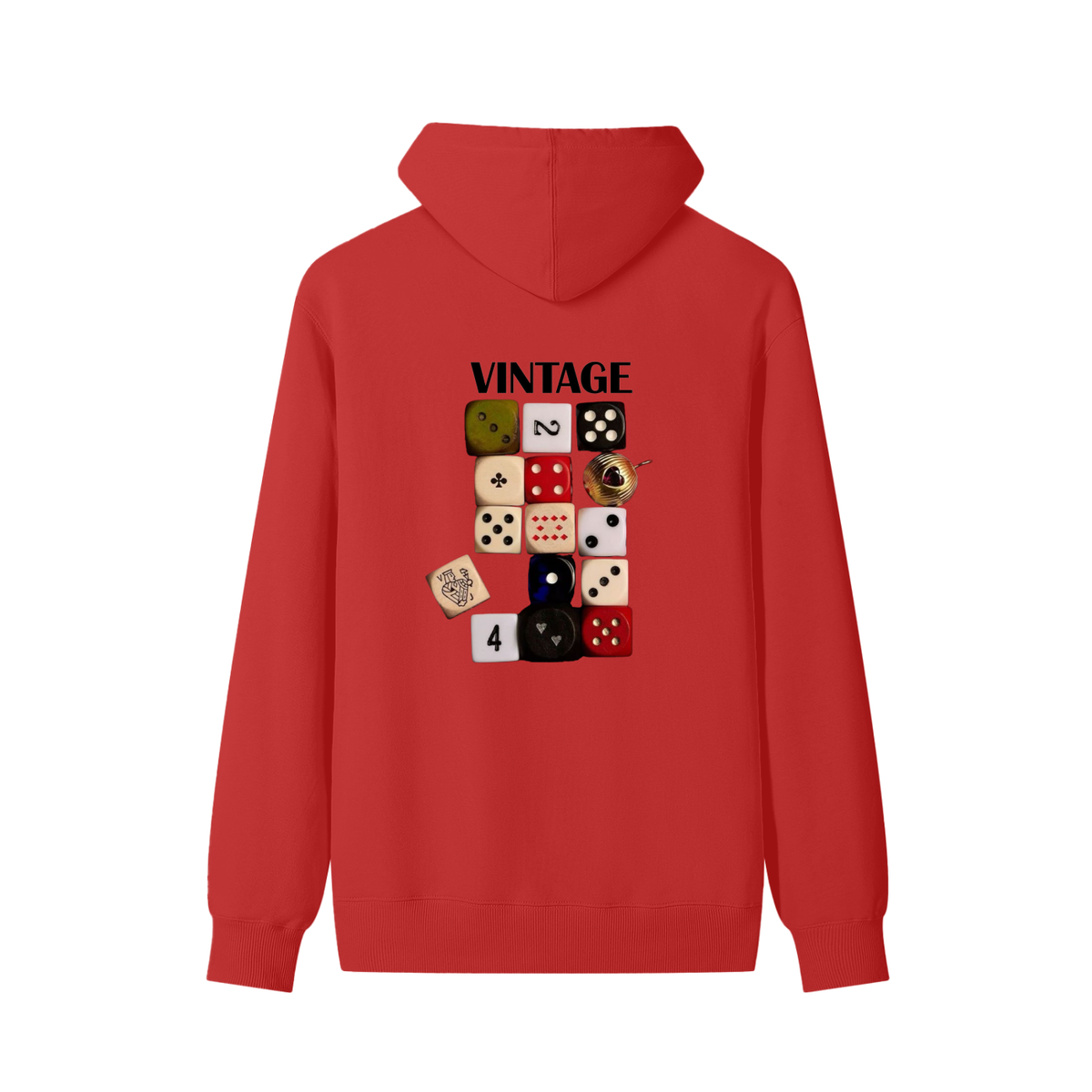 VINTAGE "CRAZY DICE" HOODIE