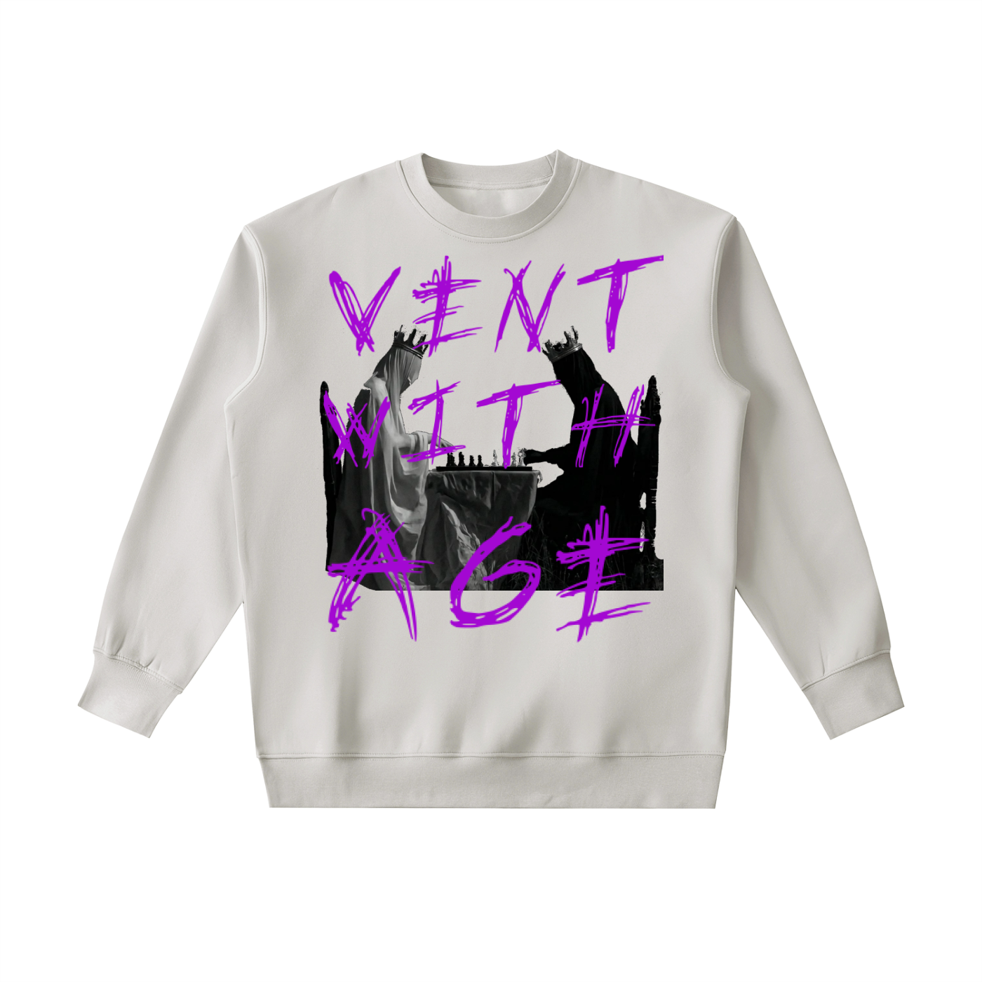 "WHY NOT VENT?" CREWNECK