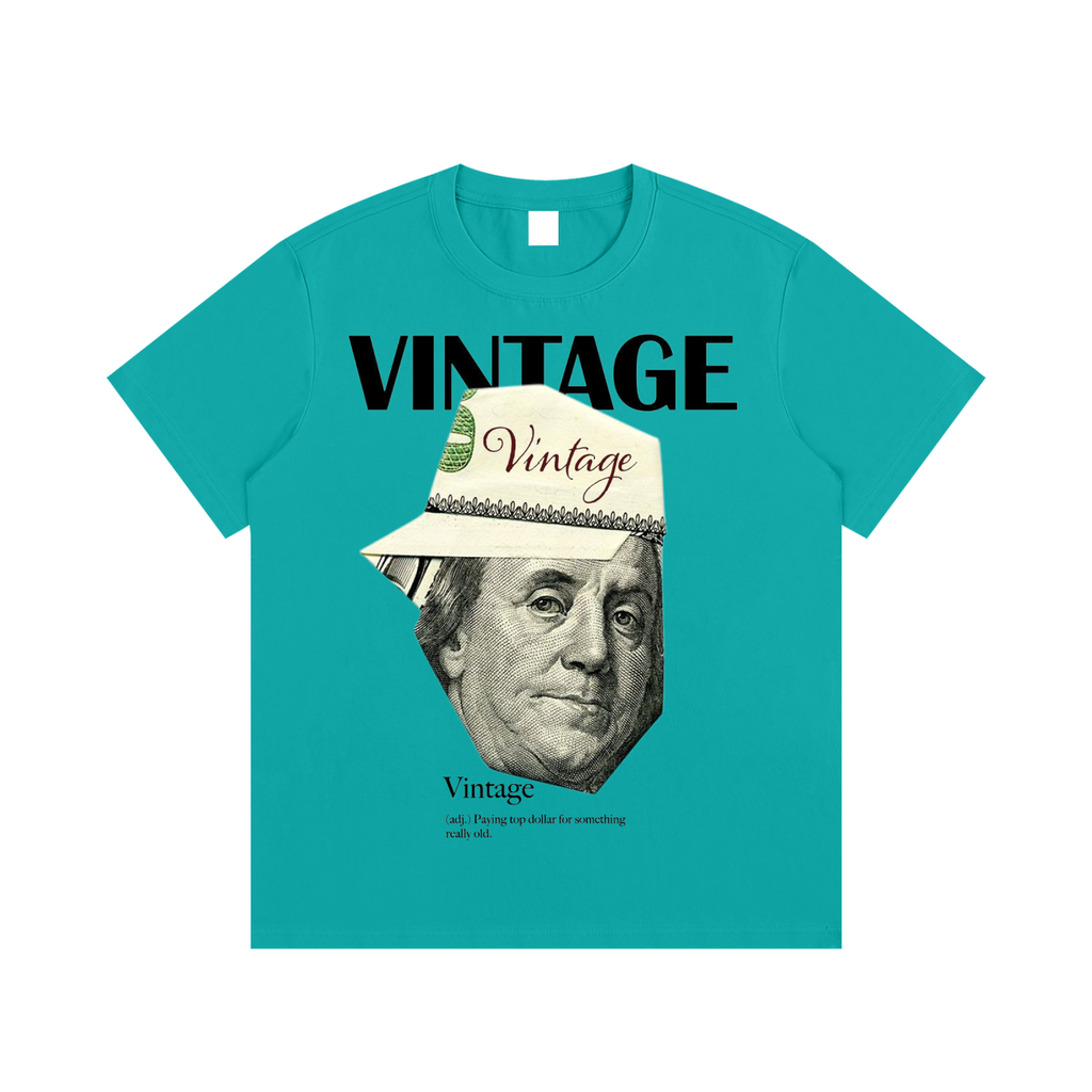 VINTAGE "BENJAMIN FRANKLIN" TEE