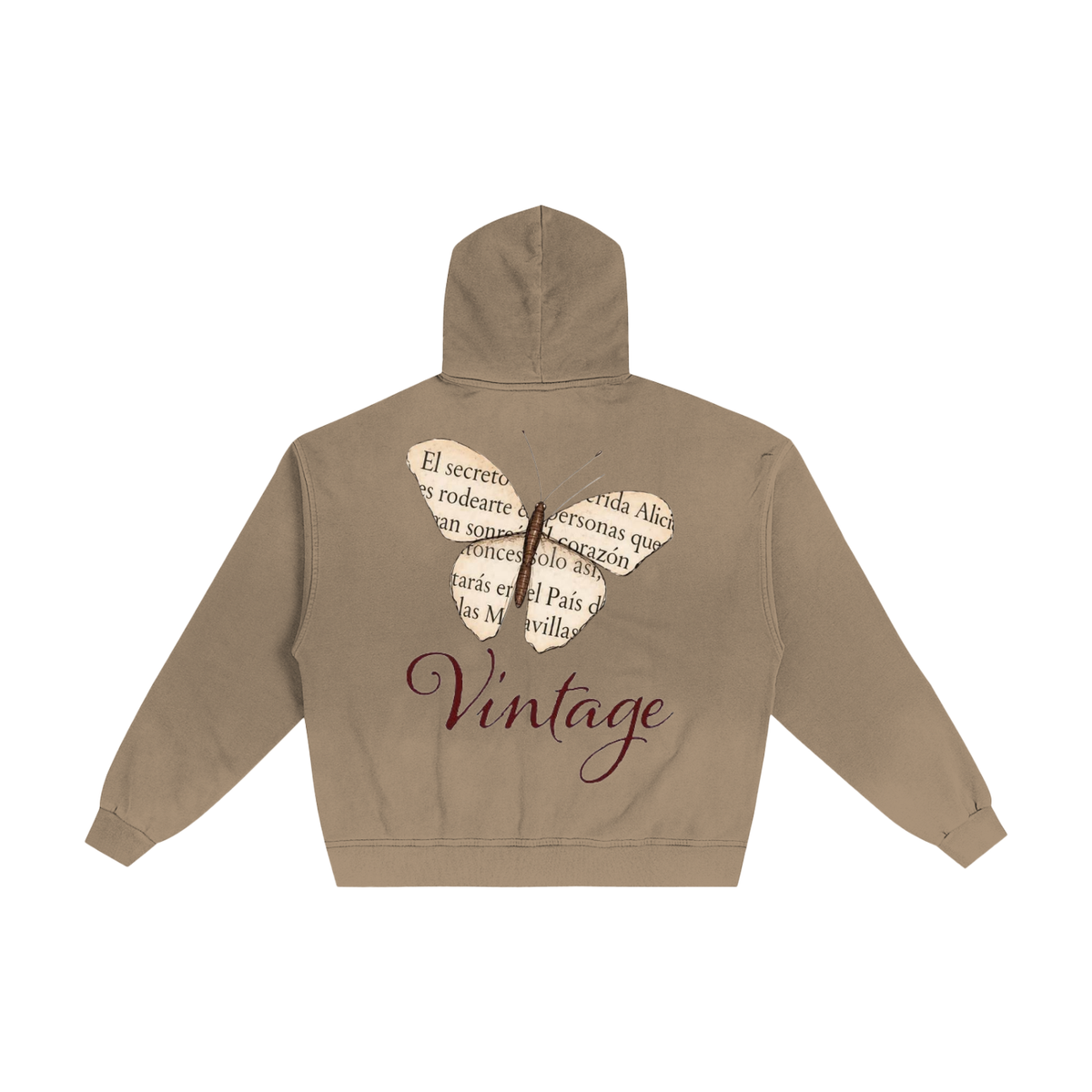 VINTAGE "BUTTERFLY" HOODIE