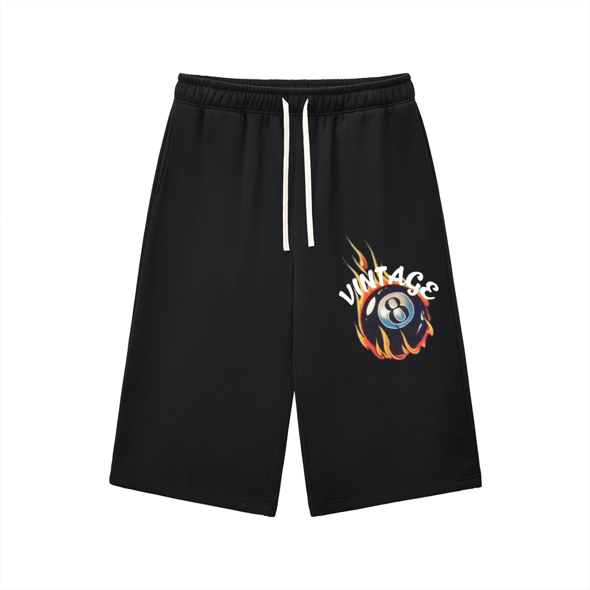 VINTAGE "8BALL" 3/4 $WEATPANT$