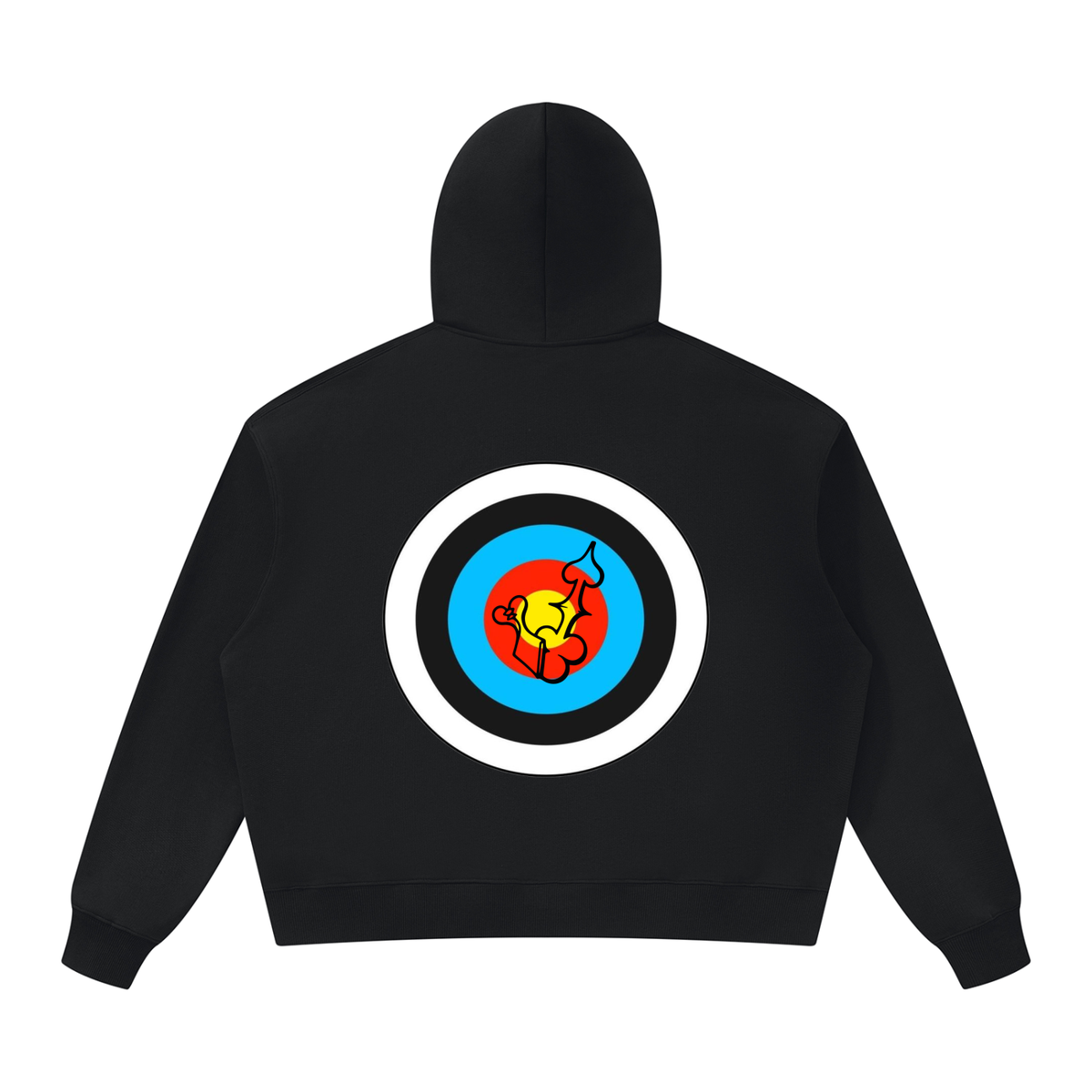 VINTAGE "BULL$EYE" HOODIE