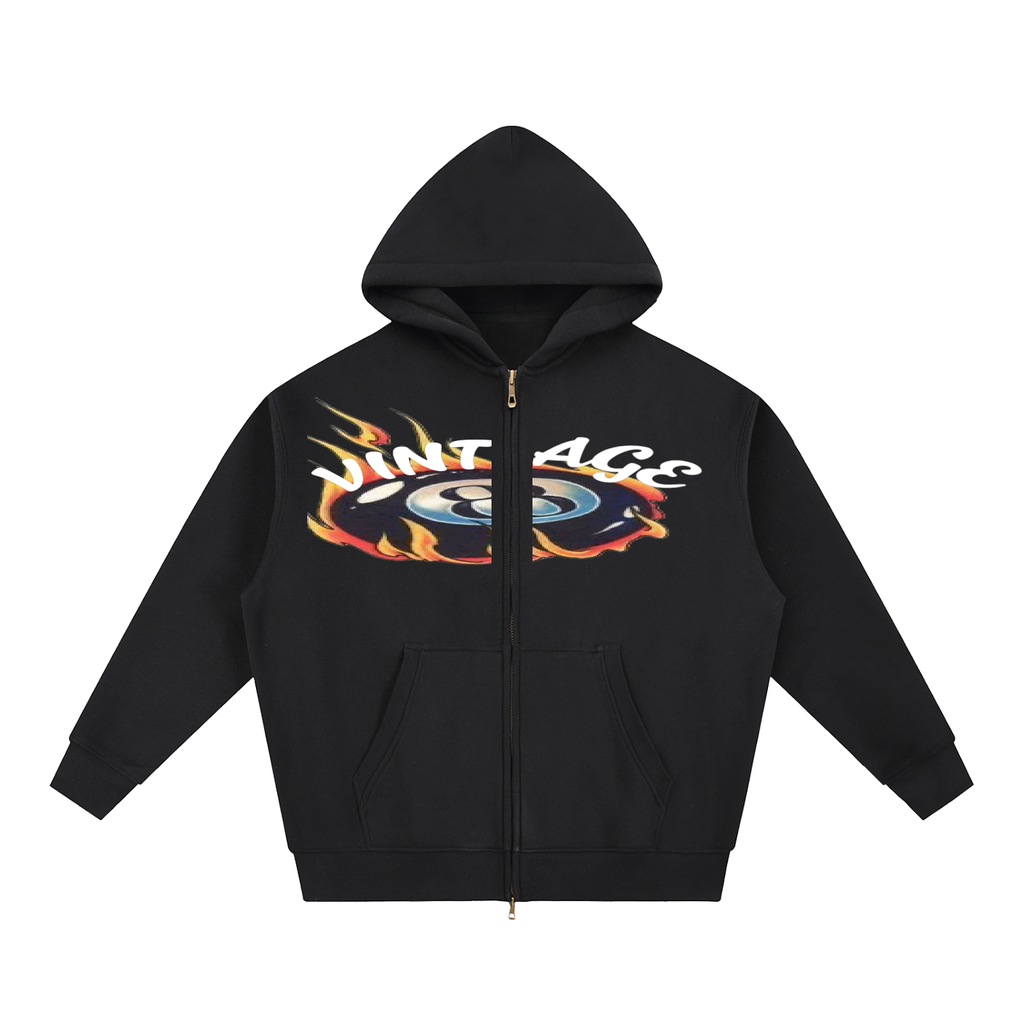 VINTAGE "8BALL" HOODIE