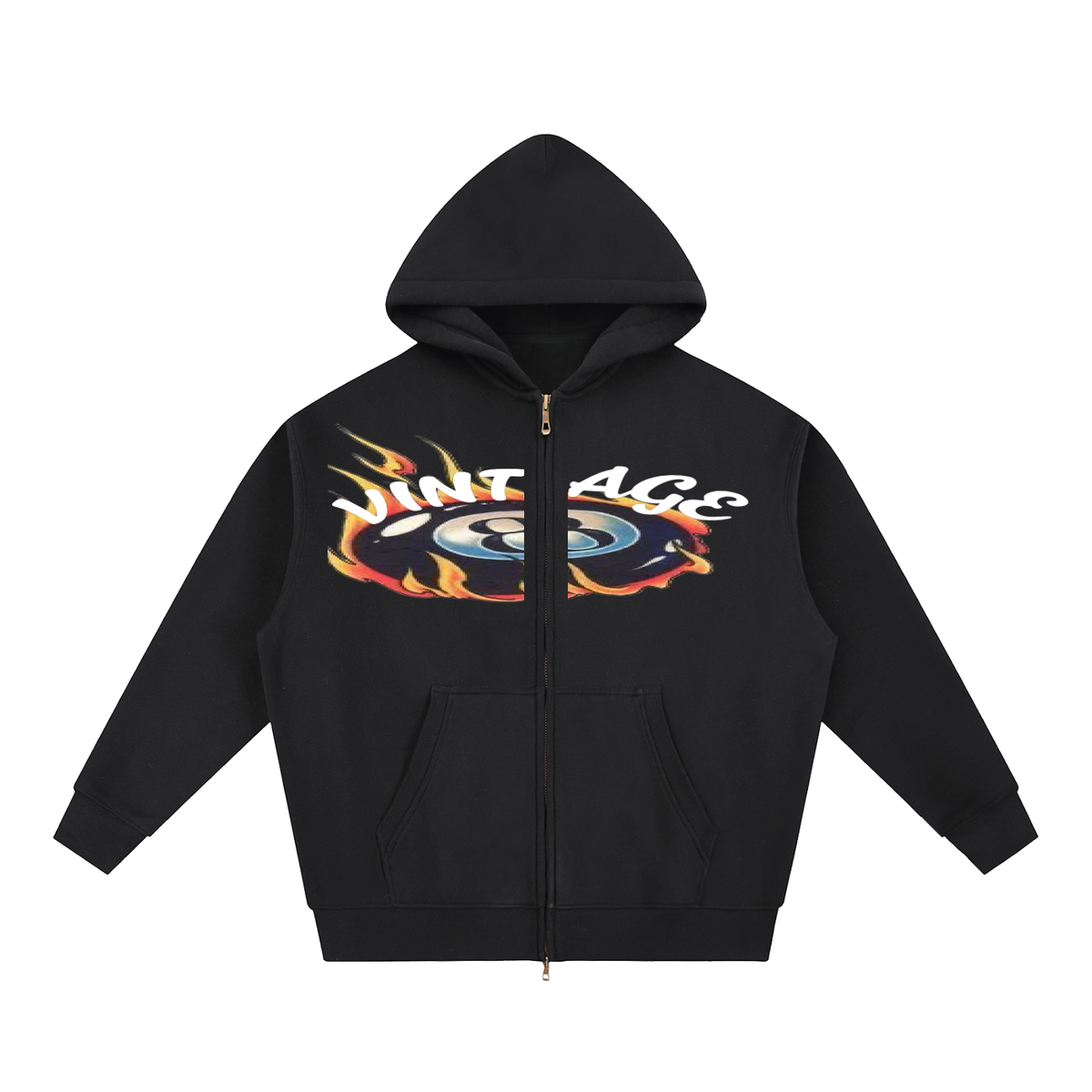 VINTAGE "8BALL" HOODIE