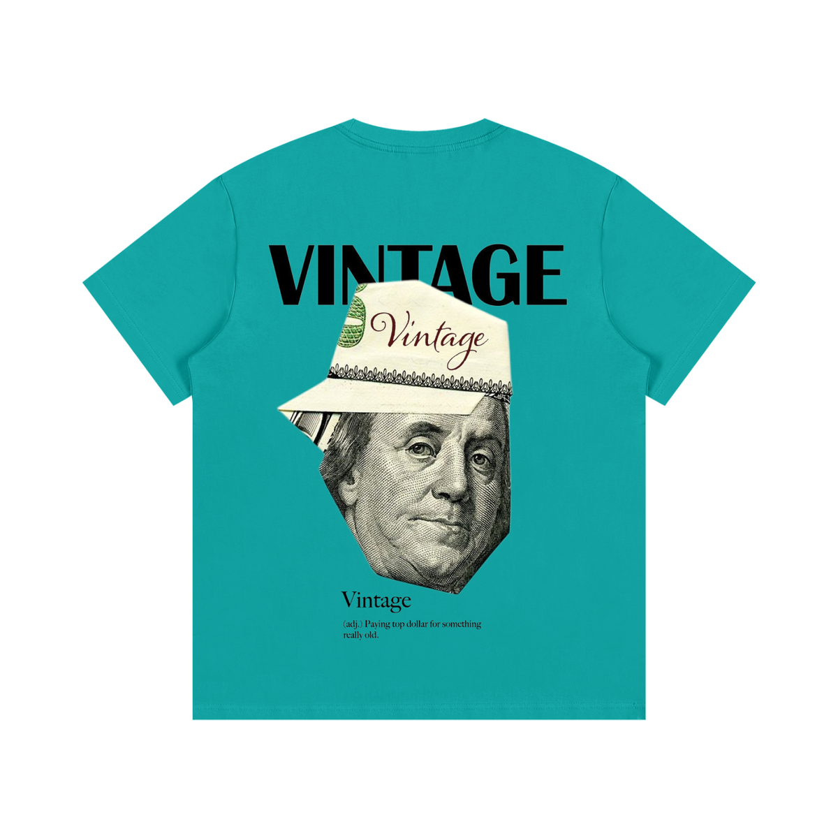 VINTAGE "BENJAMIN FRANKLIN" TEE