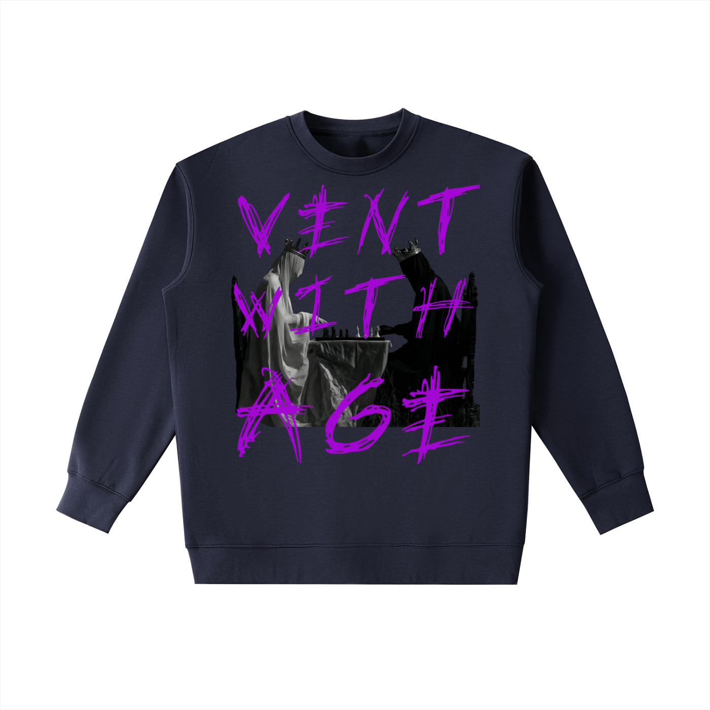"WHY NOT VENT?" CREWNECK
