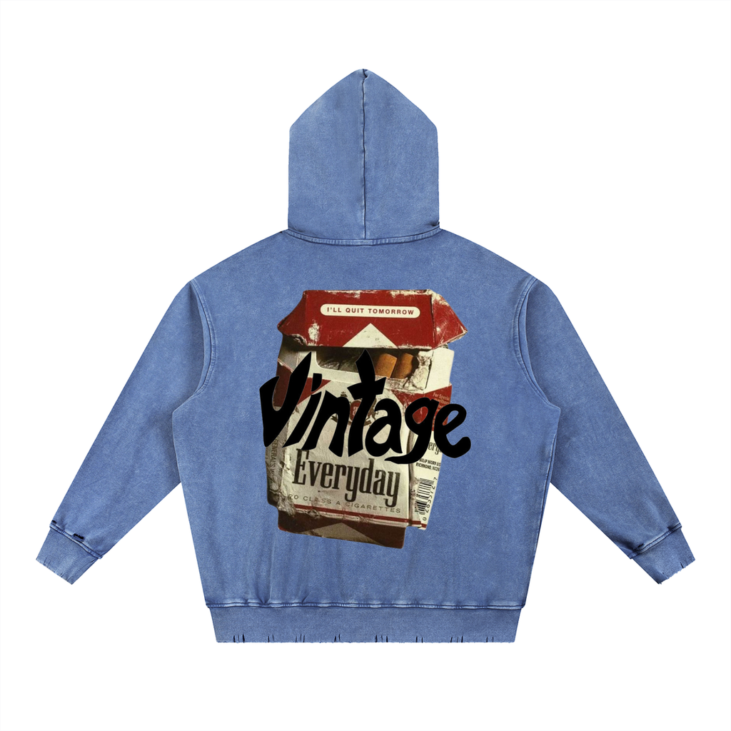 VINTAGE "$MOKE BREAK" HOODIE