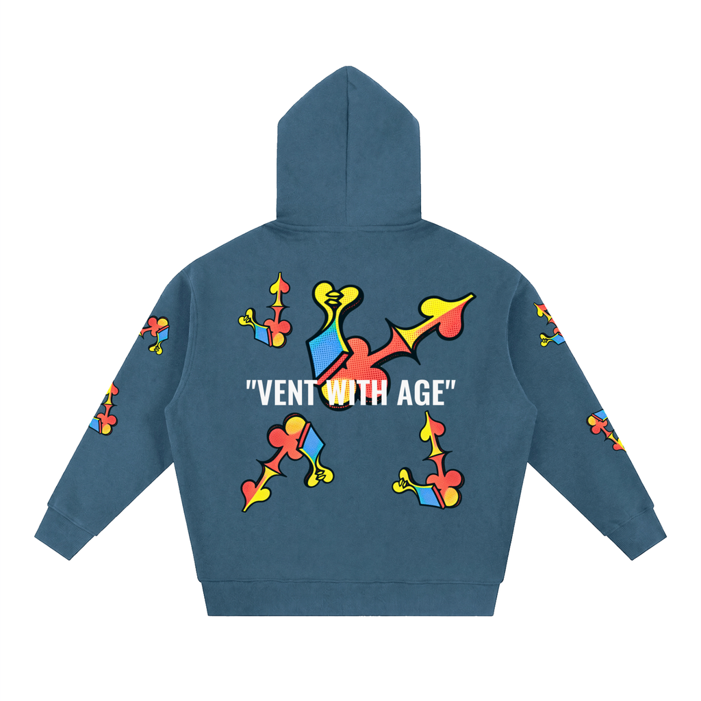 "VINTAGE VILLAGE" H00DIE