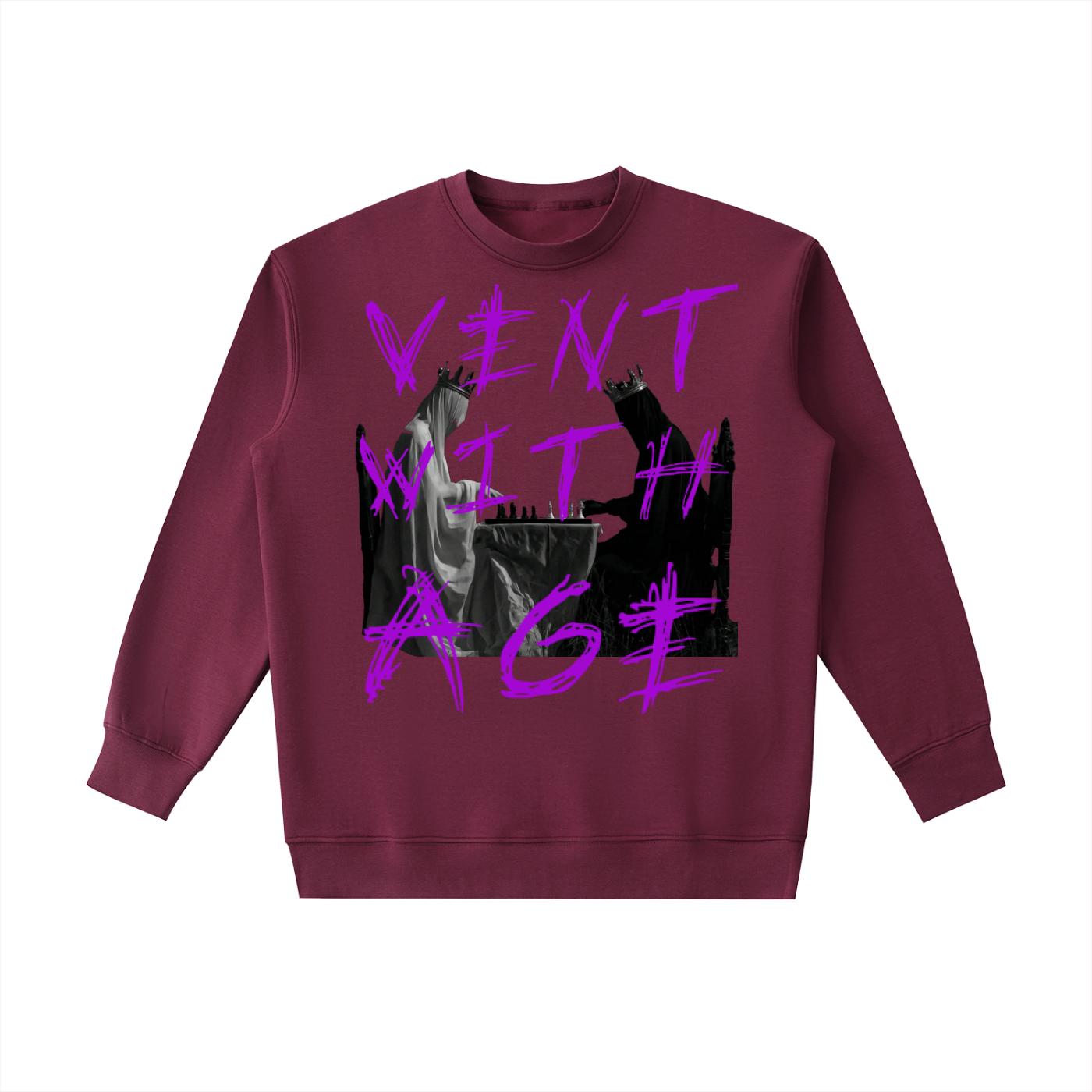 "WHY NOT VENT?" CREWNECK