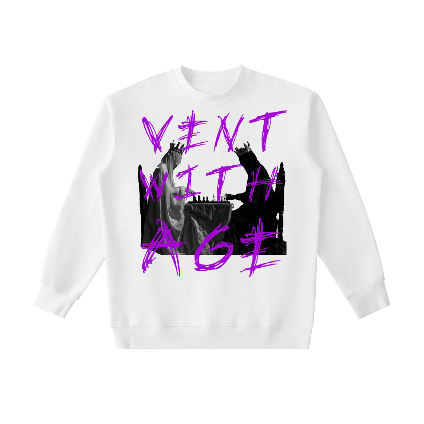 "WHY NOT VENT?" CREWNECK