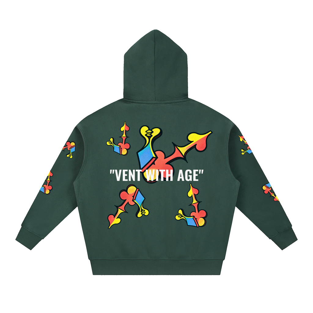 "VINTAGE VILLAGE" H00DIE