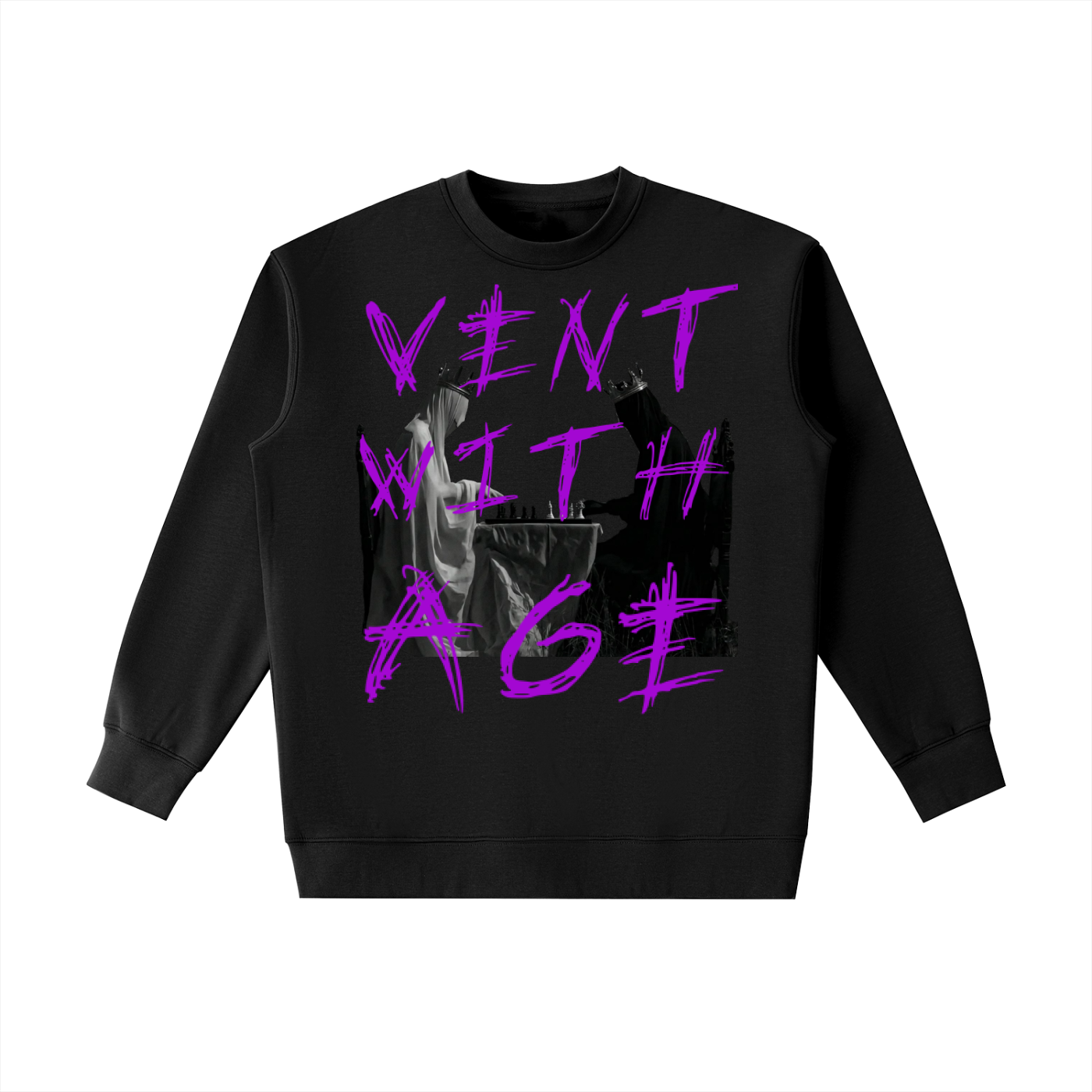 "WHY NOT VENT?" CREWNECK